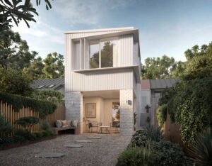 House renovation with two-storey extension and garden