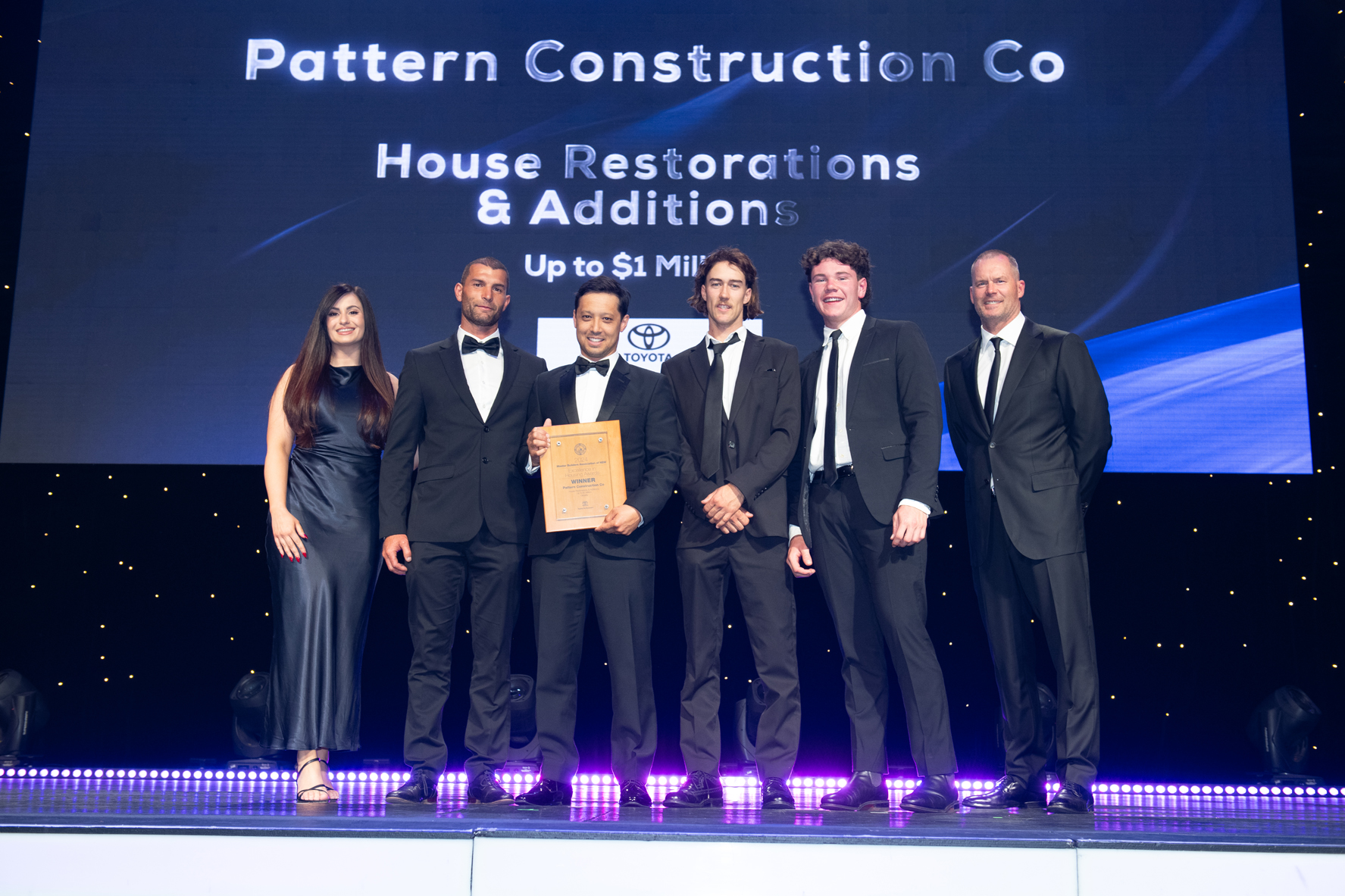 pattern construction award winning tom williams